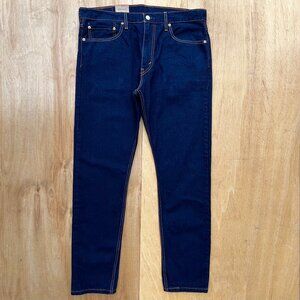 LEVIS 512 SLIM TAPER JEANS MEN’S sz 36W X 30L Blue Embroidered Denim NWT